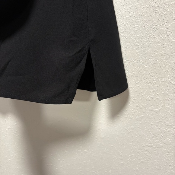 Eileen Fisher 100% Silk Black Scoop Neck Tank Top XXS - Picture 3 of 7